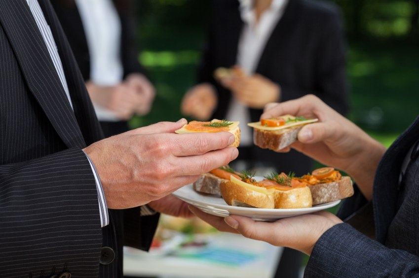 Food at a business/corporate event