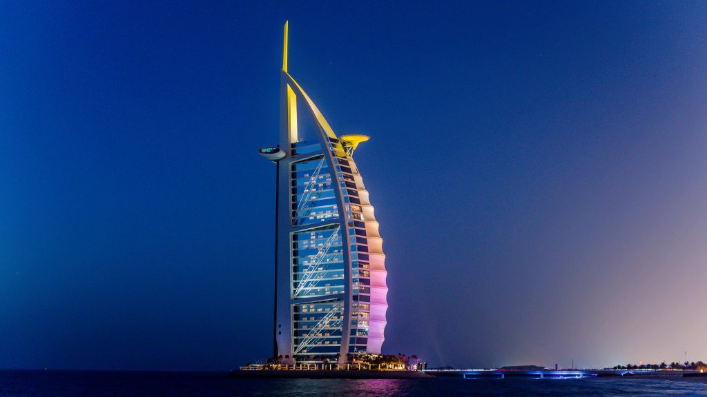 The Talent has played at the Burj Al Arab hotel numerous times.